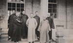 Clergy on Corpus Christi in the village of Shangzhuangzi