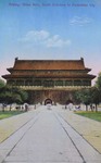 Postcard of entrance to Forbidden City