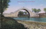 Postcard of the bridge in the Summer Palace