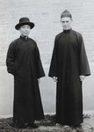 Fr. Charles Meeus and his professor of Chinese by Fr. Charles Meeus