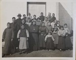 A Teresian sisters with her parents and relatives by Fr. Charles Meeus