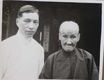 Fr, Joseph Zié (Qian) with his grandmother by Fr. Charles Meeus