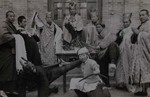 Cast of major seminarians of Xuanhua regional major seminary in a stage production 1