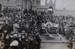 Reception of the coffin of Fr. Joseph Liou