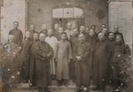 Group picture of the clergy of Xuanhua with Bp. Pierre Cheng Yutang and Bp. Cheng Youyou