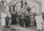 The musicians at the inauguration of the chapel at Mao-Kia-Shun
