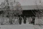 Priests in front of Xixiaozhuangzi rectory