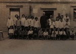 Boys and girls of a catholic school in a village of the vicariate