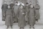 Bishop Pierre Cheng Youyou and his priests