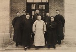 Father Vincent Lebbe with some of the priest of Xuanhua