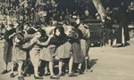 Girls' school children dancing 1