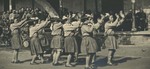Girls' school children dancing 2