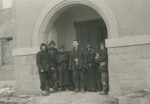 Professor George and Father Raymond de Jaegher visiting war refugees 11 by Henri Pattyn SJ