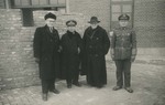 Generals in charge of the Dongling military academy, Professor George, and Fr. Raymond de Jaegher by Henri Pattyn SJ