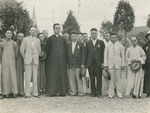 Father Yu Pin and lay delegates of the National Congress of Chinese Catholic Action