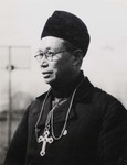Portrait of elderly Bishop Simon Tsu