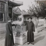 Mgr. Alfredo Bruniera and Fr. Laurent Tchang at the Summer Palace 2