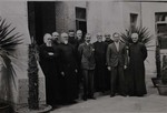 Belgian missionaries with Henry Delvaux de Fenffe at the Scheut Procurement house in Beijing 2