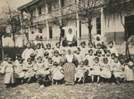 Sisters of Charity of St. Vincent de Paul with orphan girls 1