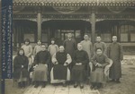 Fr. Vincent Lebbe and Fr. Paul Gilson with Xuanhua students in Beijing