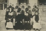 Photograph on the day Vincent Lebbe was ordained priest