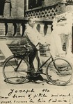 Catechist Joseph Ho with his bicycle