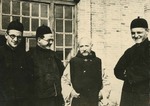 Fr. Vincent Lebbe with Fr. Raymond de Jaegher, Fr. Nicolas Wenders, and Fr. Paul Gilson