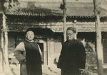Fr. Vincent Lebbe with Fr. Joseph Kao in the village of Hanloyen 1
