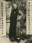 Photo of Fr. Vincent Lebbe with scrolls send by Chiang Kai-shek