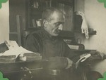 Fr. Anthony Cotta in his room at Xianshuigu