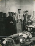 Fr. Vincent Lebbe on his death bed
