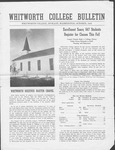 Whitworth College Bulletin October 1946