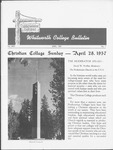 Whitworth College Bulletin April 1957