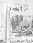 Campanile Call August 1961 by Whitworth University