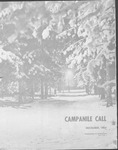 Campanile Call December 1961