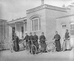 Fr. Anthony Cotta, MM, with Six Chinese Cyclists by Rev. Anthony Cotta, MM