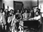 Leone Nani with Students