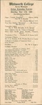 Commencement Programs 1909 by Whitworth University