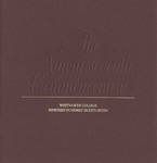 Commencement Program 1987 by Whitworth University
