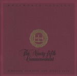 Commencement Program 1985