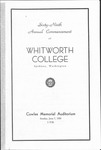 Commencement Program 1959