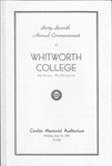 Commencement Program 1957