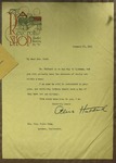Letter to Sonora Dodd from Alice Hubbard, January 20, 1911 by Alice Hubbard
