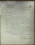Letter to Sonora Dodd from W. Clifton Dodd, July 18, 1912 by William Clifton Dodd