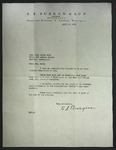 Letter to Sonora Dodd from E. S. Burgan, April 2, 1935 by E. S. Burgan
