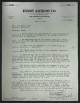 Letter to Sonora Dodd from W. N. Beadle, July 3, 1943 by W. N. Beadle