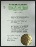 Official Proclamation by Neal R. Fosseen, June 2, 1961 by Neal R. Fosseen