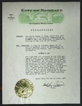 Official Proclamation by Neal R. Fosseen, June 7, 1962 by Neal R. Fosseen