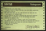 Telegram to Sonora Dodd from Richard Nixon, February 16, 1972 by Richard M. Nixon