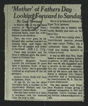 Newspaper Clipping, c. June 15, 1974